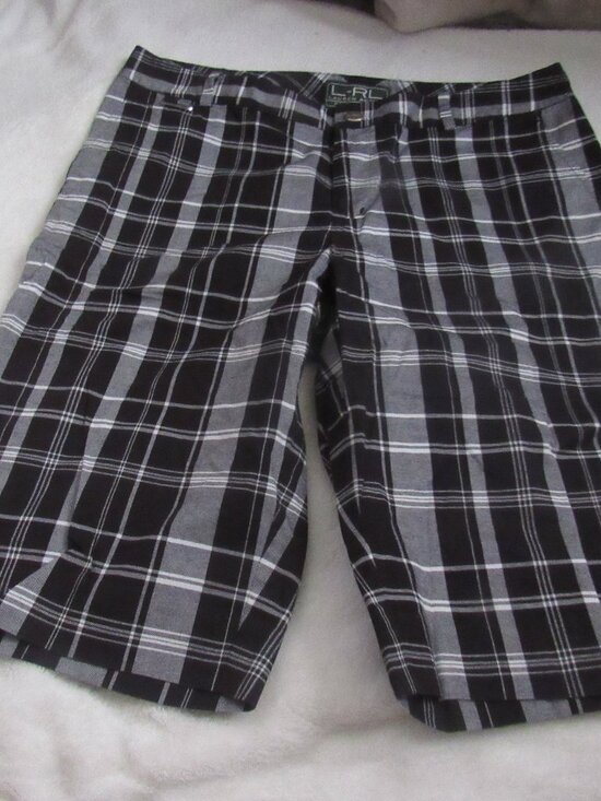 Ralph Lauren Pants - L-RL Lauren Active Ralph Lauren Black/White Shorts Size 6 USED